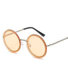 Load image into Gallery viewer, Women Round Sunglasses Luxury Brand Designer