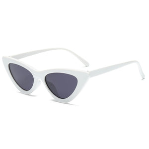 Retro Triangle Cat's Eye Sunglasses for Women's Fashion