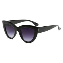 Load image into Gallery viewer, Black Classic Cat Eye Women Sunglasses