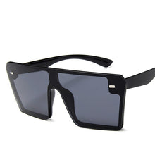 Load image into Gallery viewer, 2019 Flat Top Oversize Square Sunglasses Women