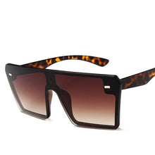 Load image into Gallery viewer, 2019 Flat Top Oversize Square Sunglasses Women
