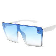 Load image into Gallery viewer, 2019 Flat Top Oversize Square Sunglasses Women