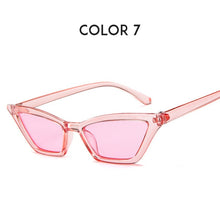 Load image into Gallery viewer, Vintage Small Sunglasses Women Cat Eye Sunglasses 2019